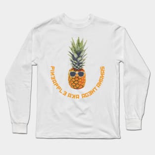 Pineapple aka Ananas Long Sleeve T-Shirt